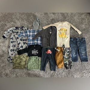 Baby boy clothes bundle - 6 months
